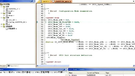 6.2 STM32的GPIO编程—专辑：《快速学通STM32》