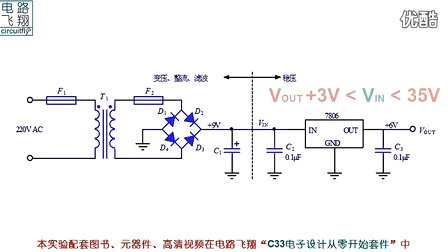 电路飞翔电子设计从零开始 27三端稳压集成电路与直流稳压电源