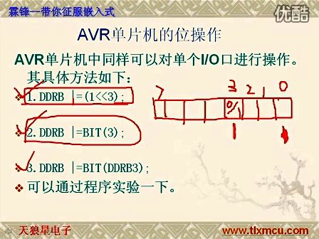天狼星AVR单片机第三课AVR单片机头文件简介与使用