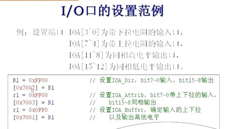 凌阳科技大学16位单片机4、并行IO口