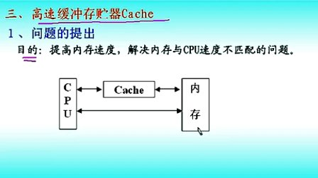 计算机组成原理第五章第五节提高存储器性能的技术