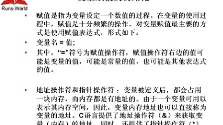 21天学通C语言第三版第3章