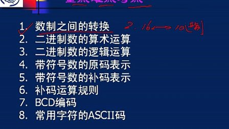 石油大学微机原理与接口技术 第一章第六节 计算机中常用术语