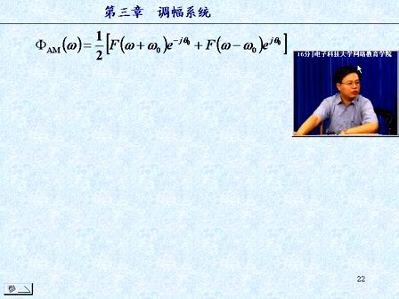 通信技术与系统（电子科技大学）14—常规调幅的调制效率