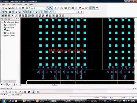 PADS原理图和线路板设计全过程录相