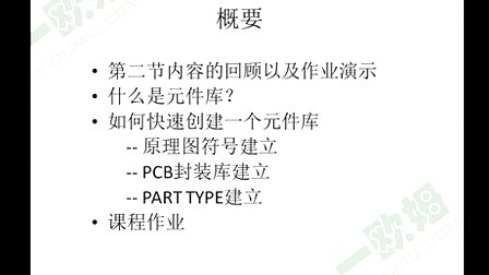 PCB设计培训第三节----元件库（1）