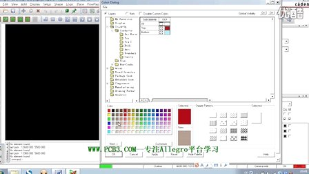 Allegro视频教程第21讲 显示常用层及其颜色配置