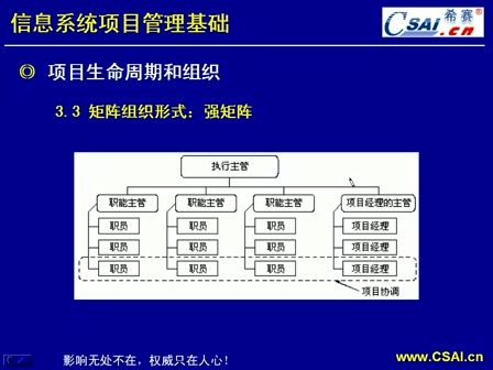 计算机技术与软件专业技术资格（水平）-信息系统项目管理师10