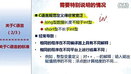 北京大学程序设计实习10 - 3-C语言的标准