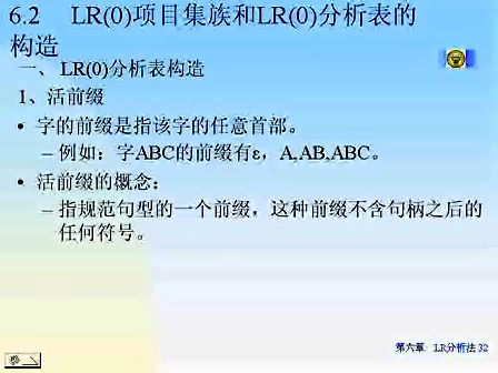 东南大学编译原理 36 LR分析法