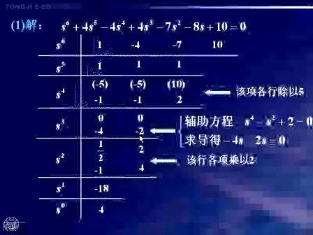 同济大学苏永清 自动控制原理 20