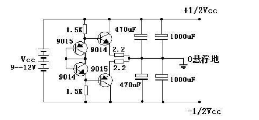 模拟电路 文章 dcdc正负转换电路  如图为直流电压转换器电路原理.