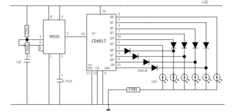 5款简单跑马灯电路图大全-文章-硬件设计-原理图设计