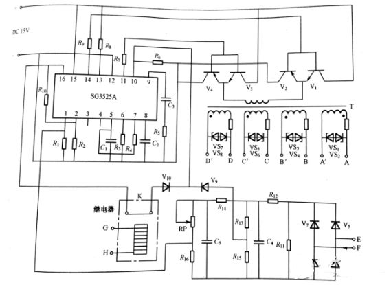 原理图设计 文章 220v感应加热电路图大全  图2为驱动及保护电路的