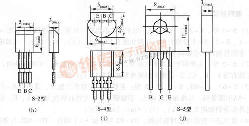 三极管的封装及引脚识别